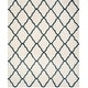 preview thumbnail 20 of 145, SAFAVIEH Hudson Shag Ariola Trellis 2-inch Thick Rug 8' x 10' - Ivory/Steel Blue
