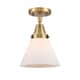 Option Brushed Brass / Matte White