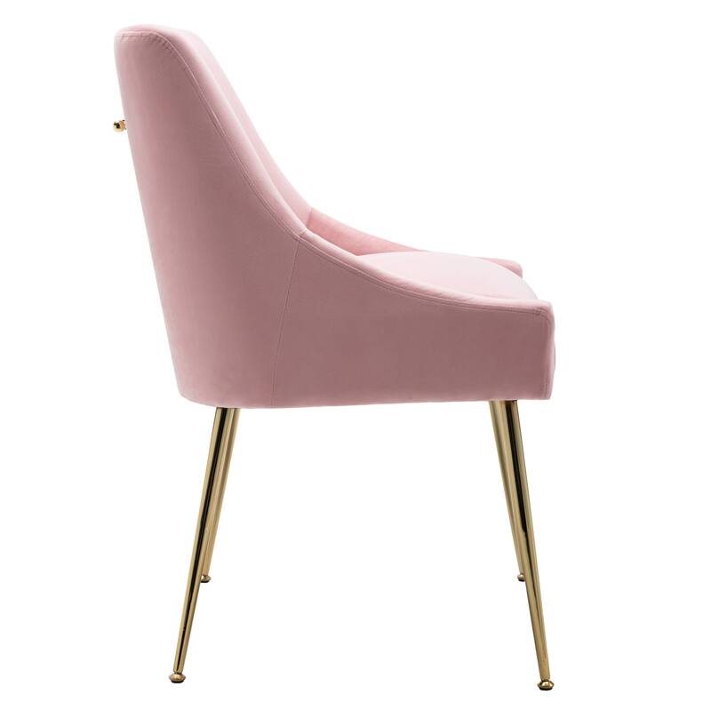 Heaven Contemporary Velvet Upholstered Accent Chair