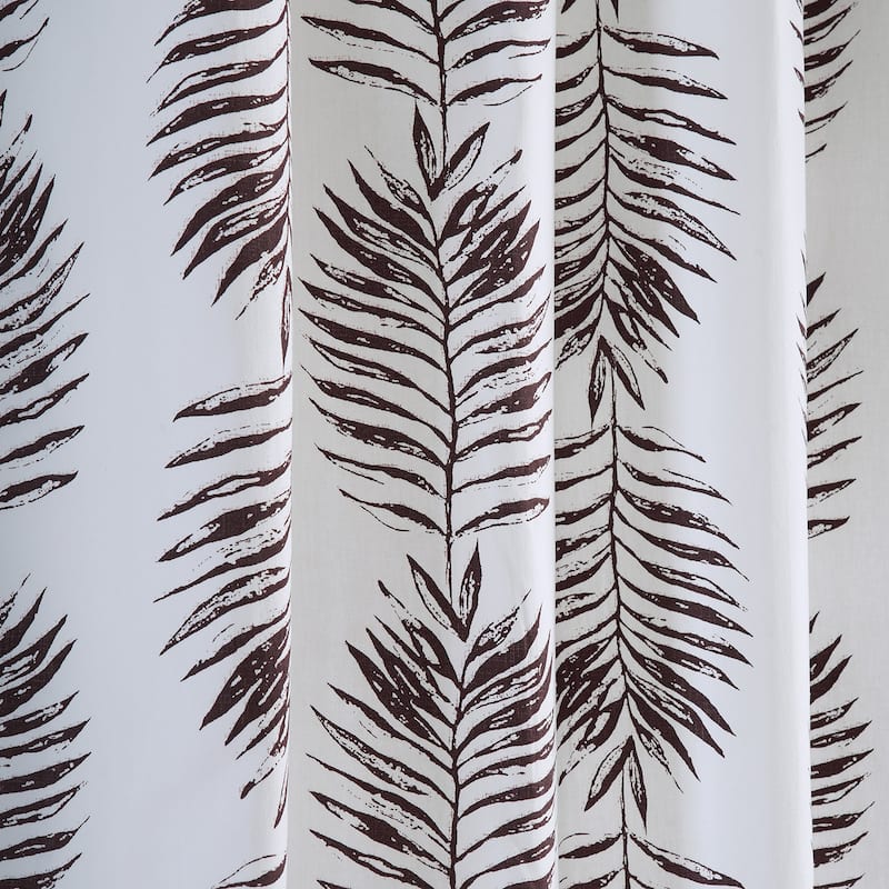 Exclusive Fabrics Sago Paisley Harmony Printed Cotton Room Darkening Curtains (1 Panel)