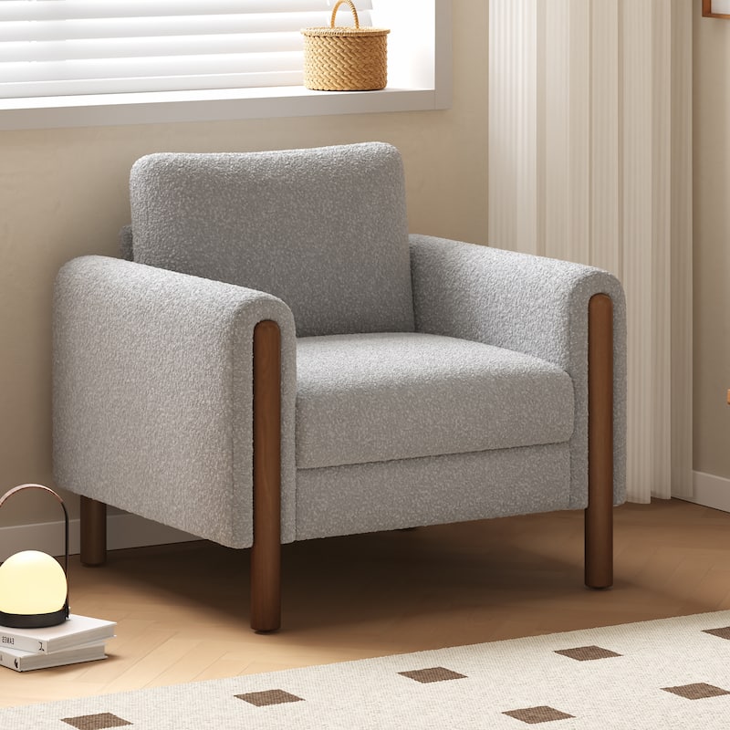 33.5" Upholstered Accent Chair