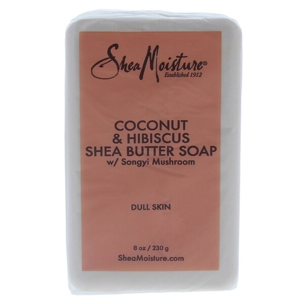 Coconut & Hibiscus Shea Butter Soap By Shea Moisture For Unisex - 8 Oz ...