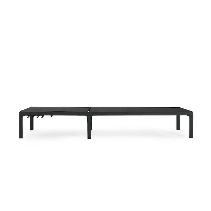 Outdoor Patio Aluminum Chaise Lounge (Set of 2)