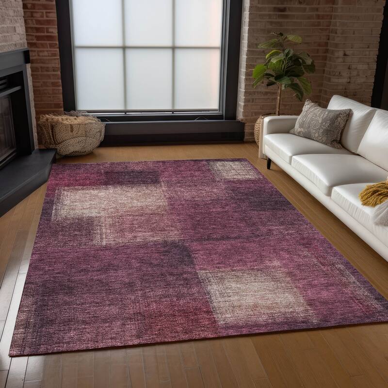 Machine Washable Indoor/ Outdoor Chantille Ombre Rug