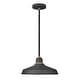 preview thumbnail 6 of 6, Hinkley Lighting Foundry Single Light 16" Wide Outdoor Pendant