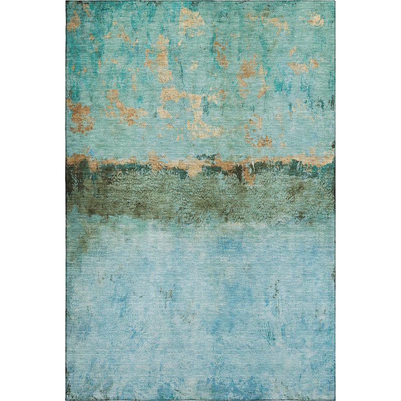 Premium Washable Super Soft Abstract Ombre Mayfield Rug
