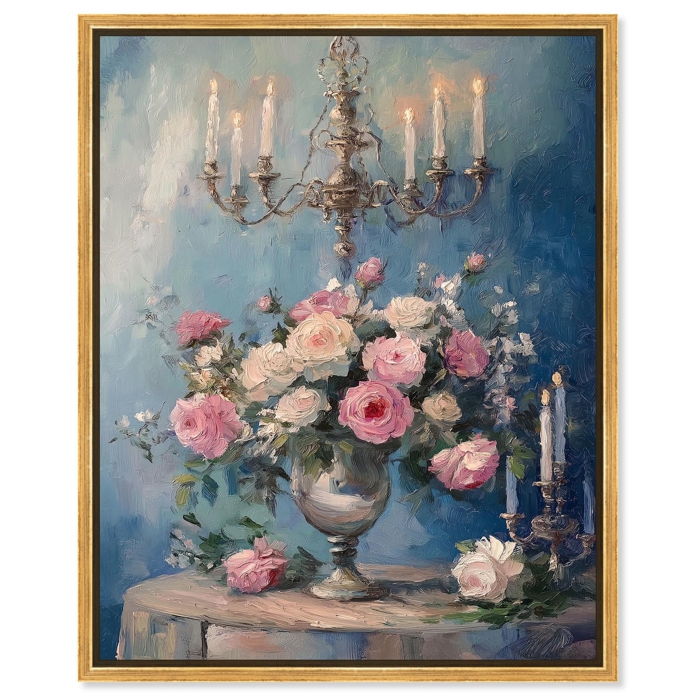 Romantic Roses Canvas by Art Remedy