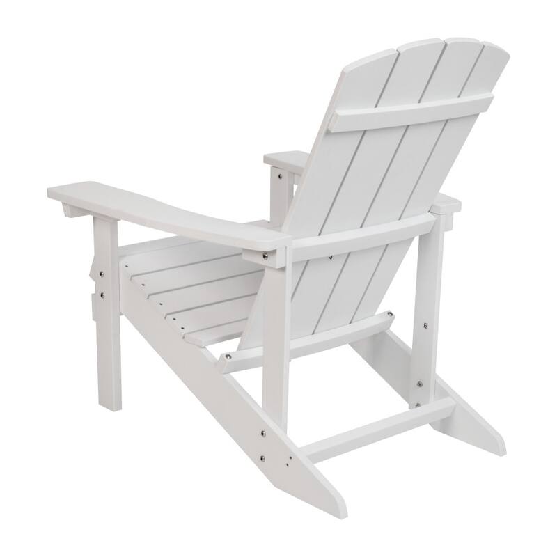 All-weather Poly Resin Wood Outdoor Adirondack Chair (Set of 4)