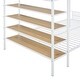 preview thumbnail 4 of 26, Multifunctional Twin Over Full Kids Bunk Bed with 5-TierShelf
