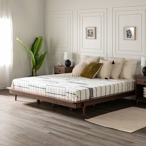 Carson Carrington King Size Solid Wood Platform Bed..