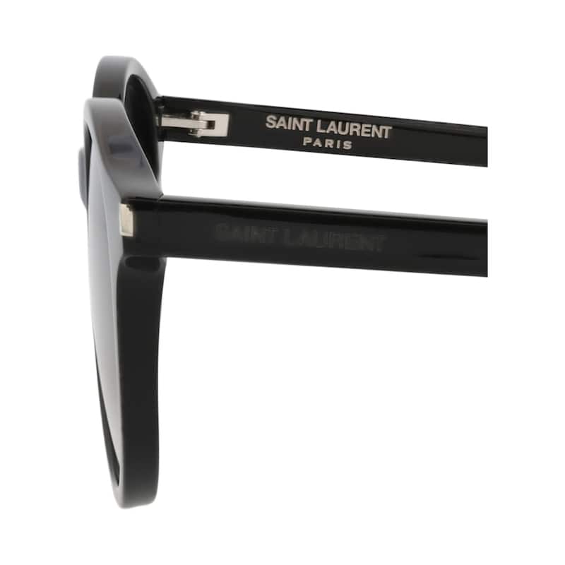 Saint Laurent Round-Frame Acetate Sunglasses