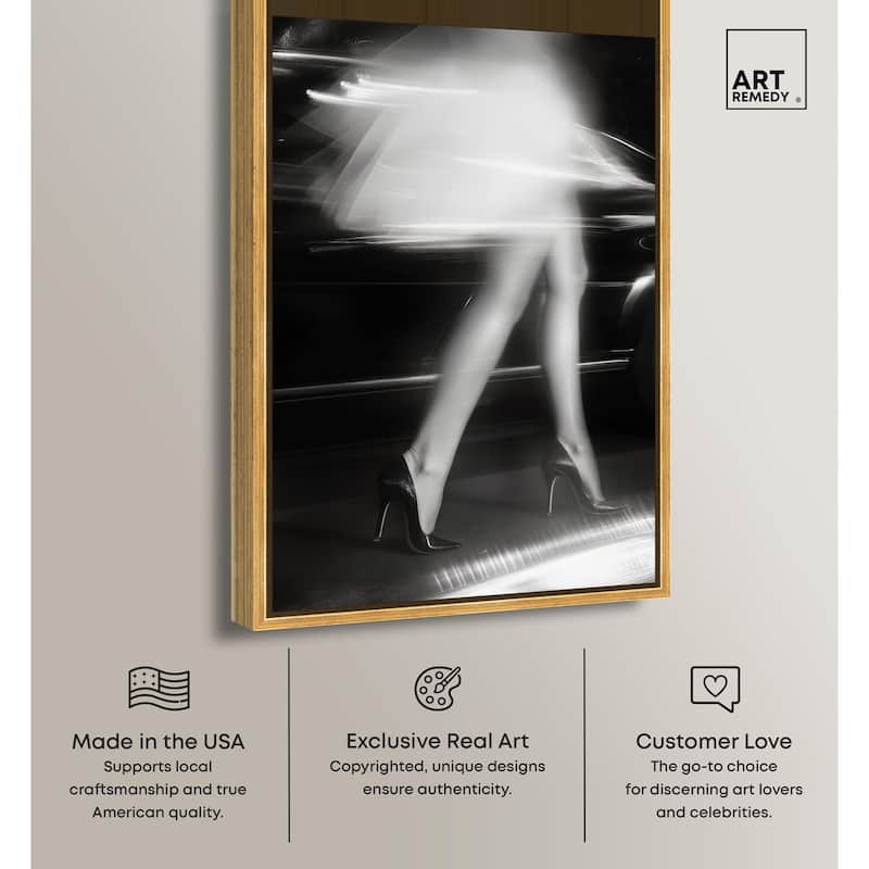 City Light's Dancer Canvas by Art Remedy