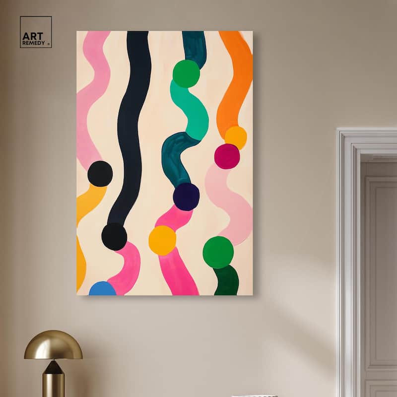 Pearl Colors II Canvas by Art Remedy, Gallery Wrapped