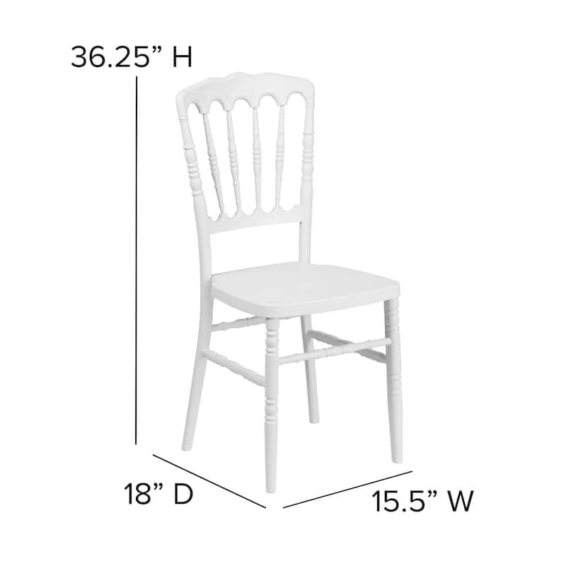 Resin Stacking Napoleon Chair