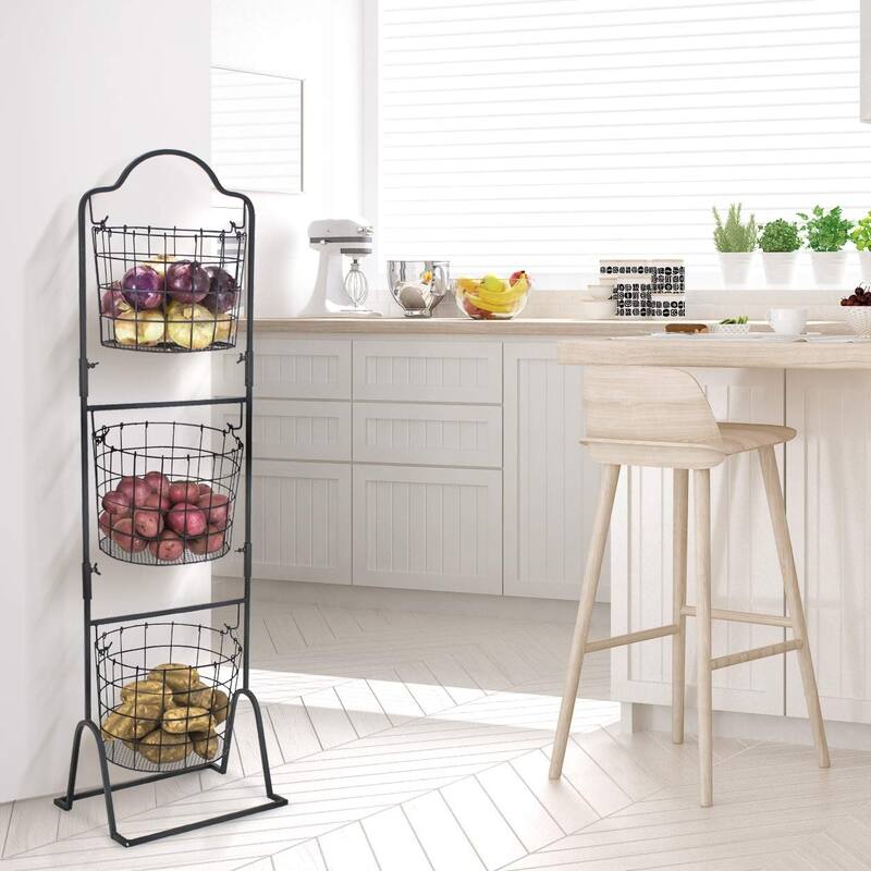 3 - Tier Hanging Basket - Oval Shaped