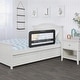 preview thumbnail 16 of 19, Dream On Me Lilibet Mesh Safety Bed Rail in Pink for Twin