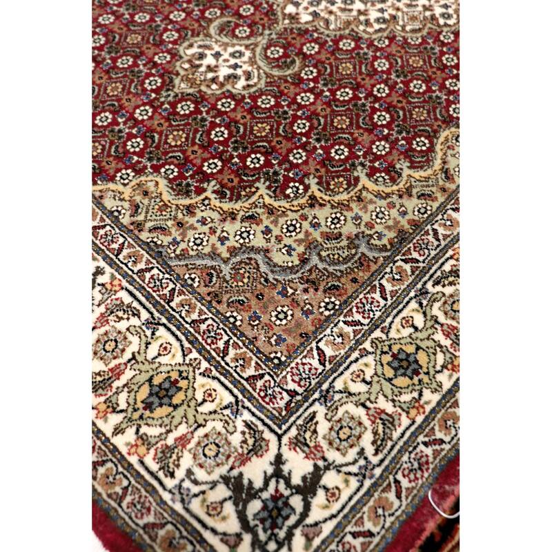 Pasargad Home Baku Hand-Knotted Silk & Wool Area Rug