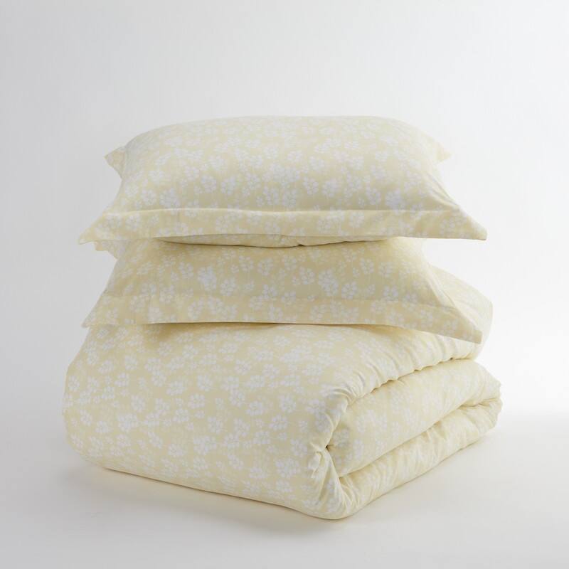 Becky Cameron Oversized Wheat Pattern 3-piece Duvet Set