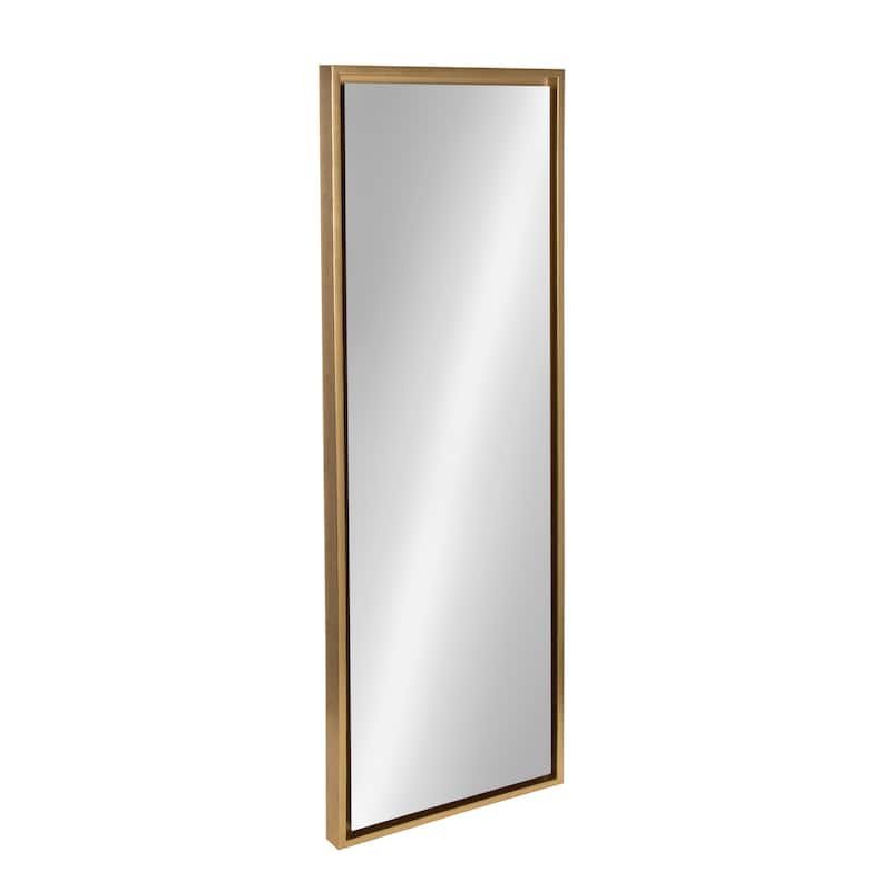 Kate and Laurel Evans Framed Wall Panel Mirror - 16x48