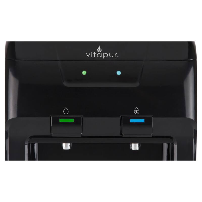 Vitapur Countertop Water Dispenser (Room and Cold) Black