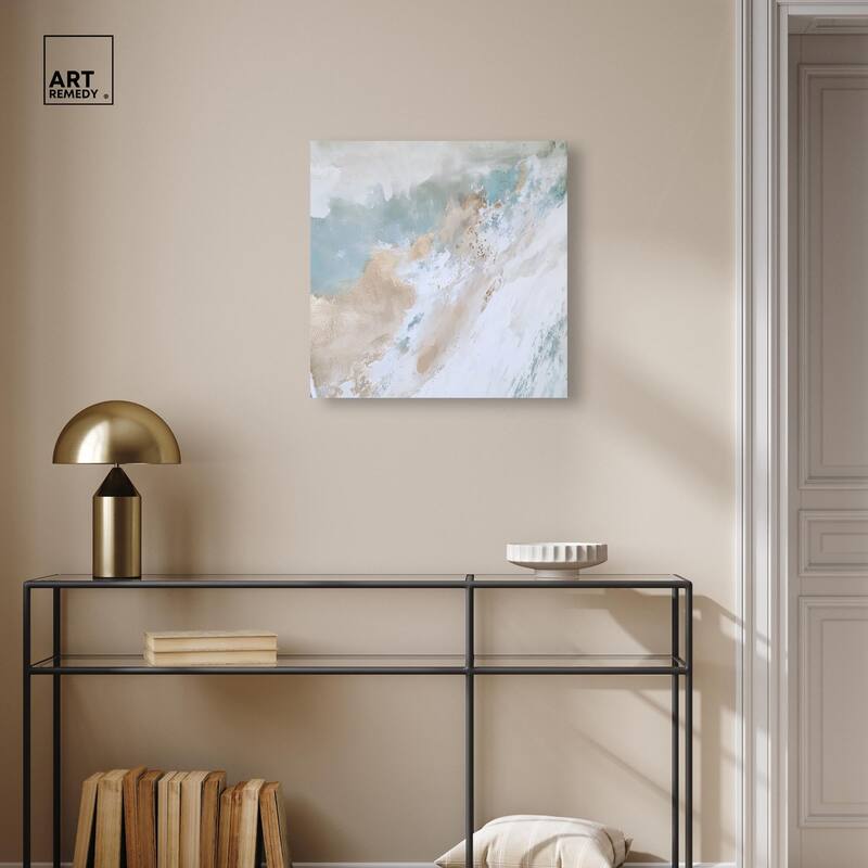 Sandy Mirage Canvas by Art Remedy, Gallery Wrapped