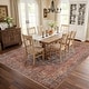 preview thumbnail 51 of 76, Traditional Flat Pile Washable Rug – Pet Friendly, Non-Slip, Ideal for Living Room, Entryway, or Bedroom