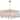 Vaxcel Lighting H0282 Elsa 36" Wide 5 Light Linear Capiz Shell