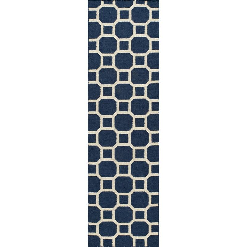Momeni Laguna Hand Woven Wool Contemporary Geometric Area Rug
