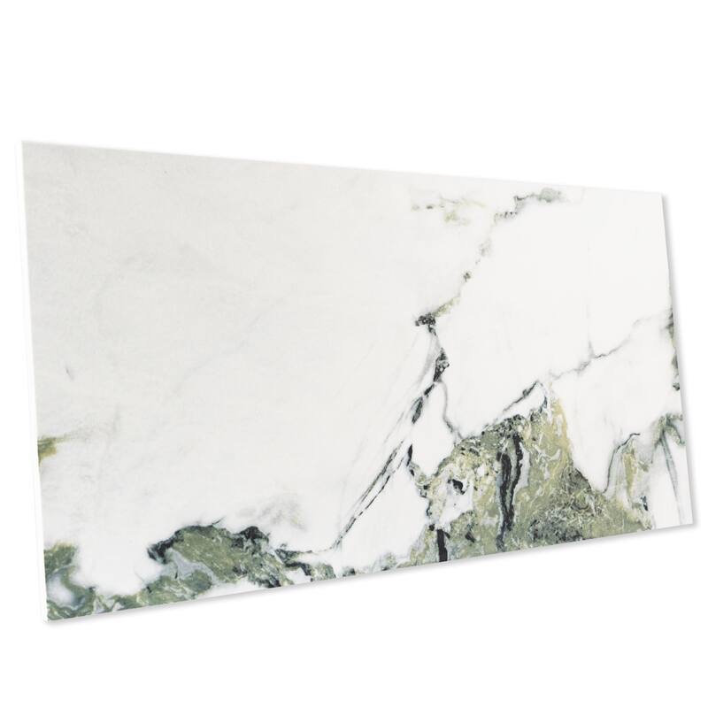 Merola Tile Touche Jade 11-3/4" x 23-1/2" Porcelain Floor and Wall Tile