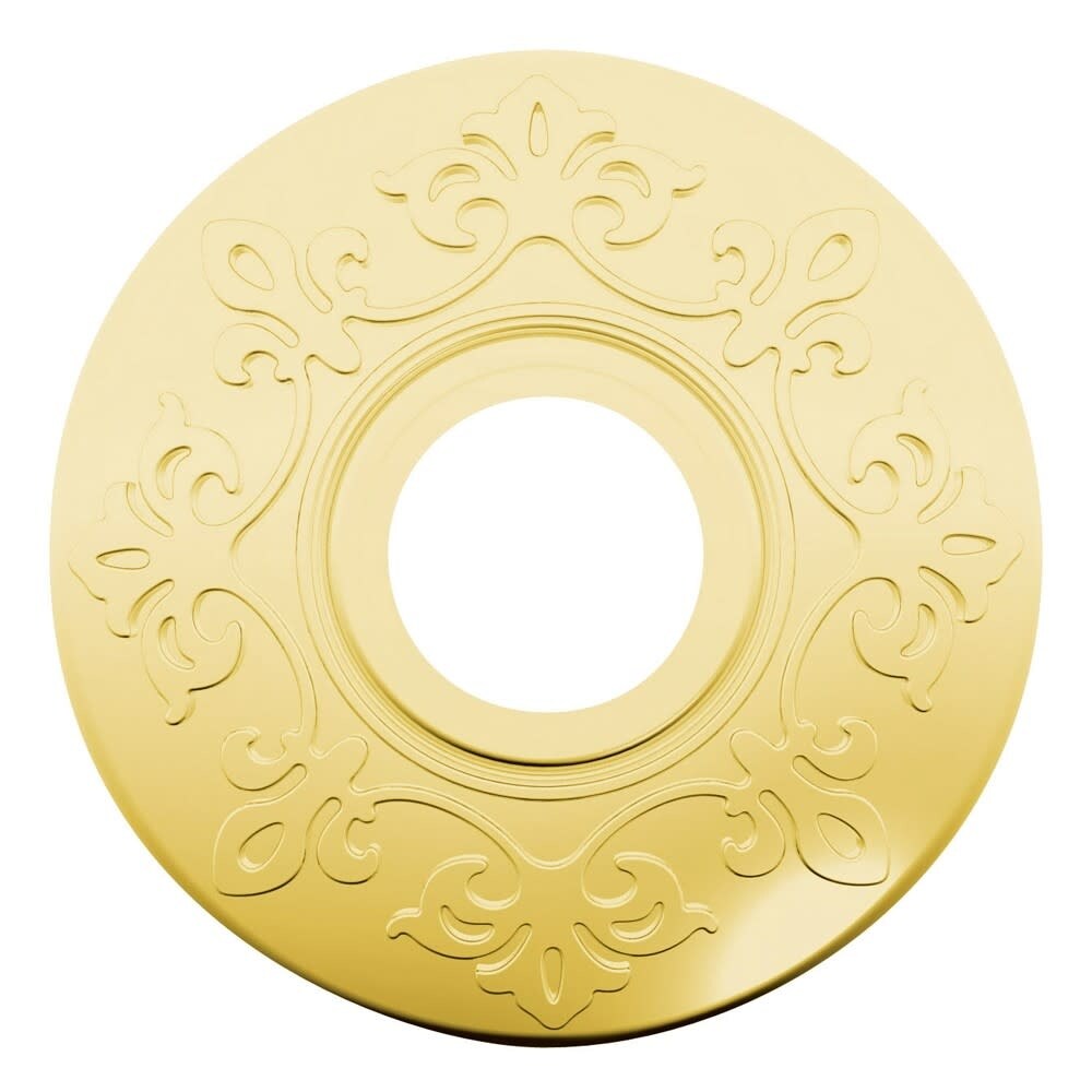 Baldwin 5070 Pair of Estate Rosettes for Passage Functions Satin Brass Baldwin 5070 Pair of Estate Rosettes for Passage Functions Satin Brass