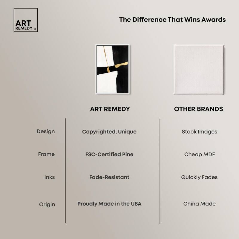 Dichotomy III Canvas by Art Remedy