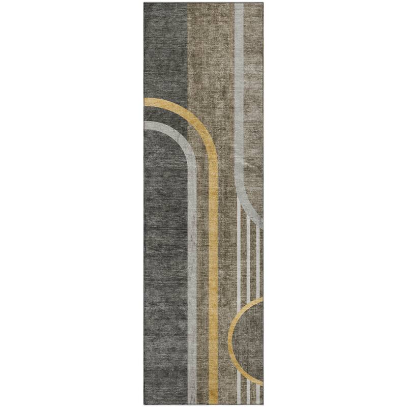 Premium Washable Super Soft Contemporary Deco Mayfield Rug