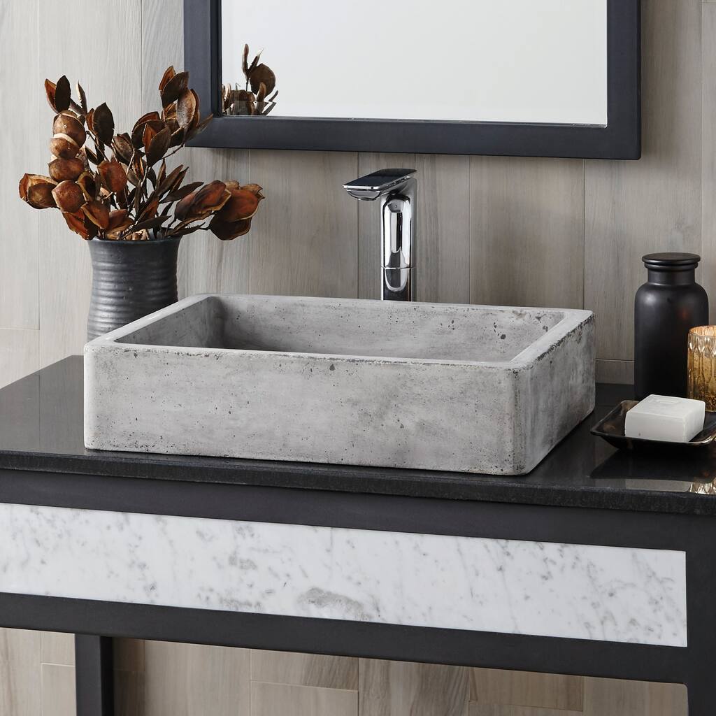 Native Trails Nipomo 19-1/2" Single Basin NativeStone Bathroom Sink