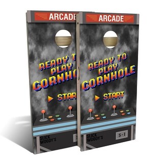Arcade Game Outdoor Cornhole Board Set