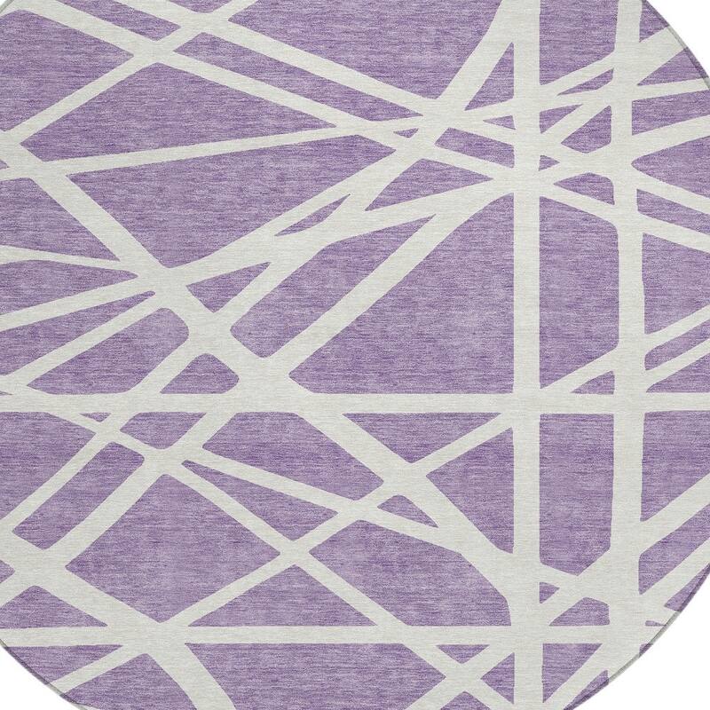 HomeRoots Geometric Transitional Rectangle Outdoor Rug