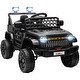 preview thumbnail 2 of 25, Qaba 12V Ride On Truck, Battery Powered Kids Electric Car with Spring Suspension, Remote, LED Headlights, Horn, USB Music