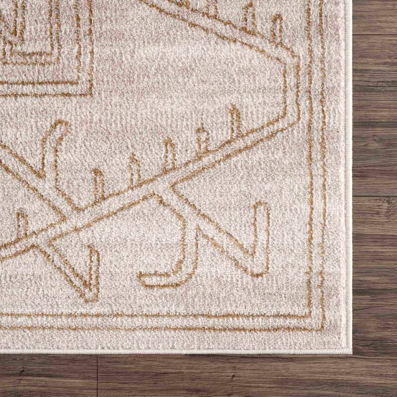 Pertek Bohemian Farmhouse Traditional Area Rug