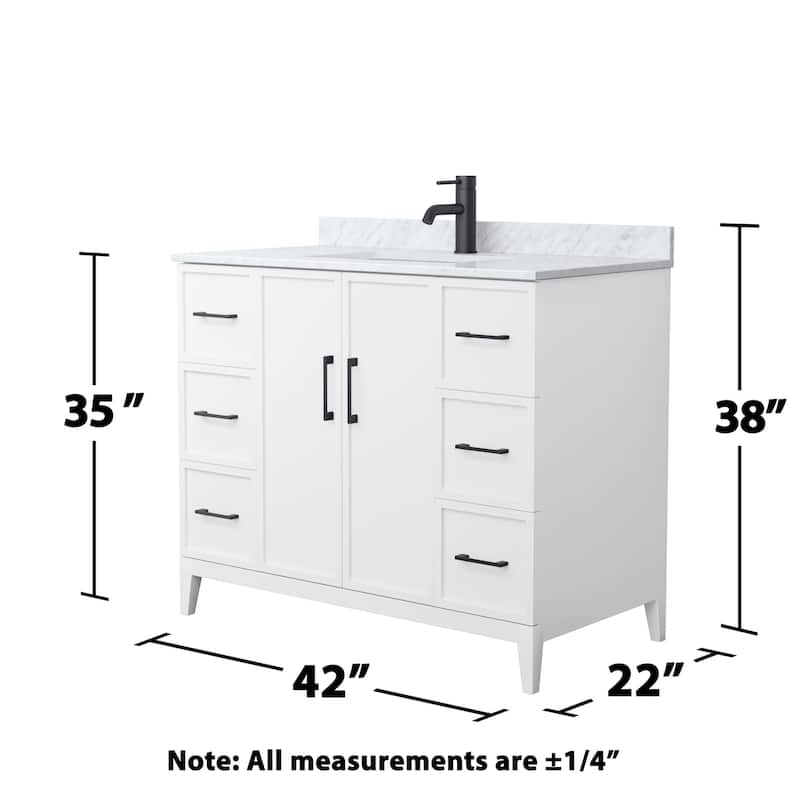 Wyndham Collection WCH717142S-CM-UNSMXX Elan 42" Free Standing Single