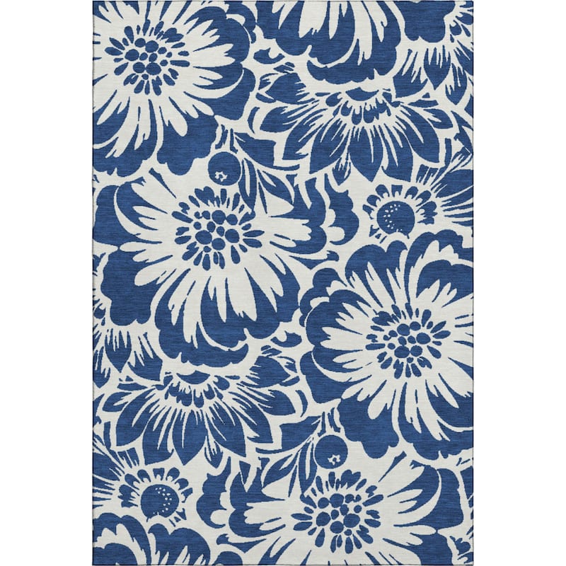Premium Washable Super Soft Modern Floral Mayfield Rug
