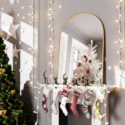 Modern Arch Bathroom Wall Mounted Vanity Mirror