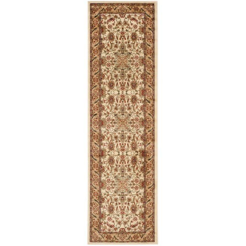 SAFAVIEH Lyndhurst Verlene Traditional Oriental Rug - 2'3" x 6' Runner - Ivory/Tan