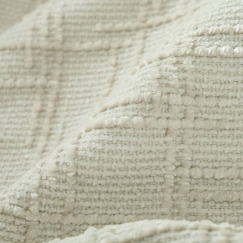 U-Shaped Modular Sectional Sofa with Movable Ottoman, Convertible Deep Seat Corner Couch, Oversized Chenille Fabric 6-Seat Sofa