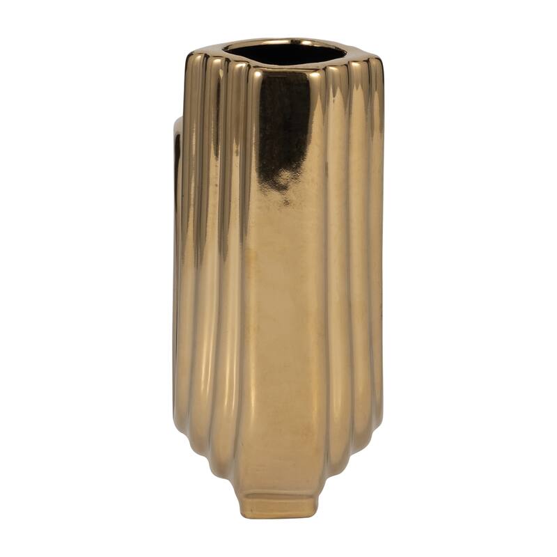 Sagebrook Home Ceramic Modern Loopy Vase