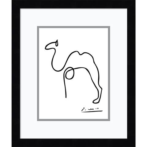 Porch & Den Pablo Picasso 'The Camel' Framed Art Print