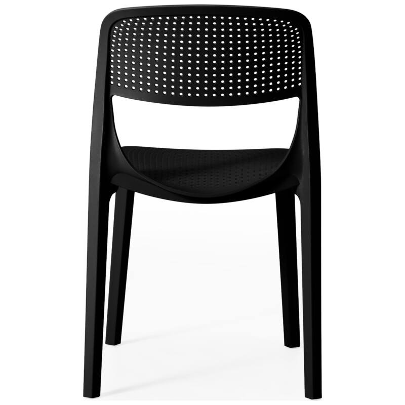 Frond and Form Outdoor Stacking Dining Side Chair (Set of 2)