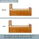 preview thumbnail 7 of 8, Twin Size Low Loft Bed Storage Bed Solid Wood Bed with 6 Drawers,Paint Surface,Environmentally Friendly Materials,Oak