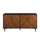 preview thumbnail 17 of 31, Middlebrook Cassandra 58-inch Mid-Century Modern 4-Door Buffet