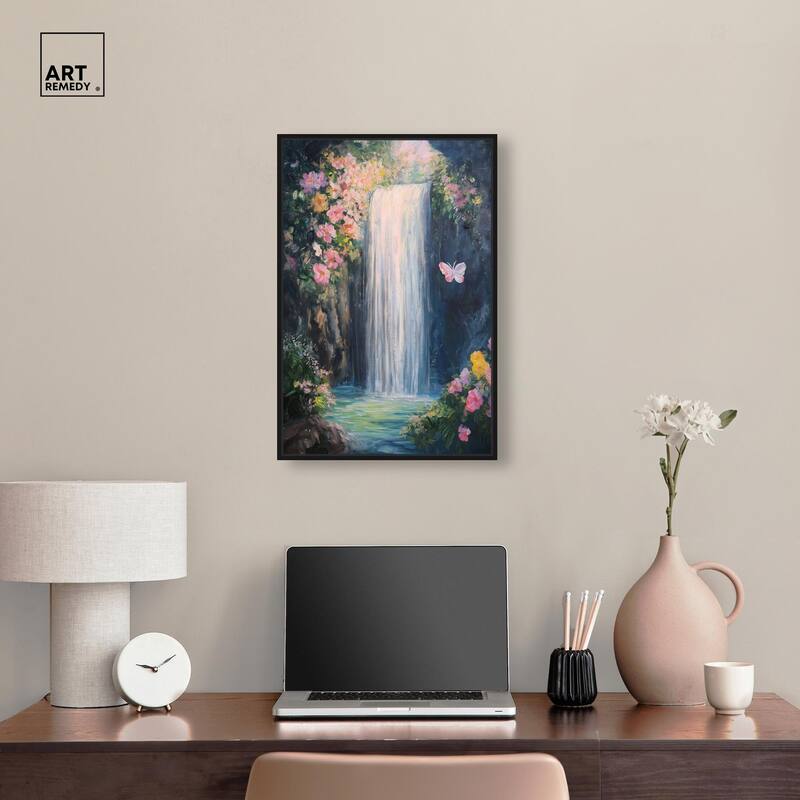 Hidden Falls I Canvas by Art Remedy