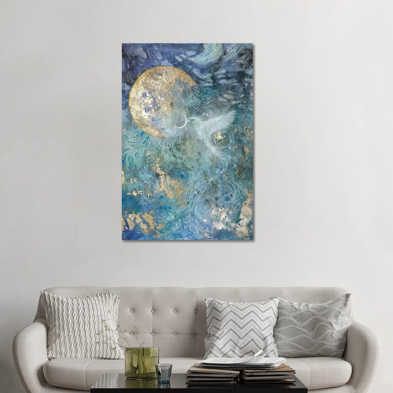 iCanvas "Slivers Of The Moon I" by Stephanie Law Canvas Print - 48x32x1.5