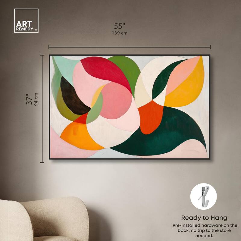 Color Fusion Canvas by Art Remedy